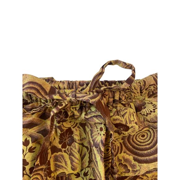 Ulla Johnson Sigrid Mini Skirt Gold Brown Size 2 - Picture 5 of 9